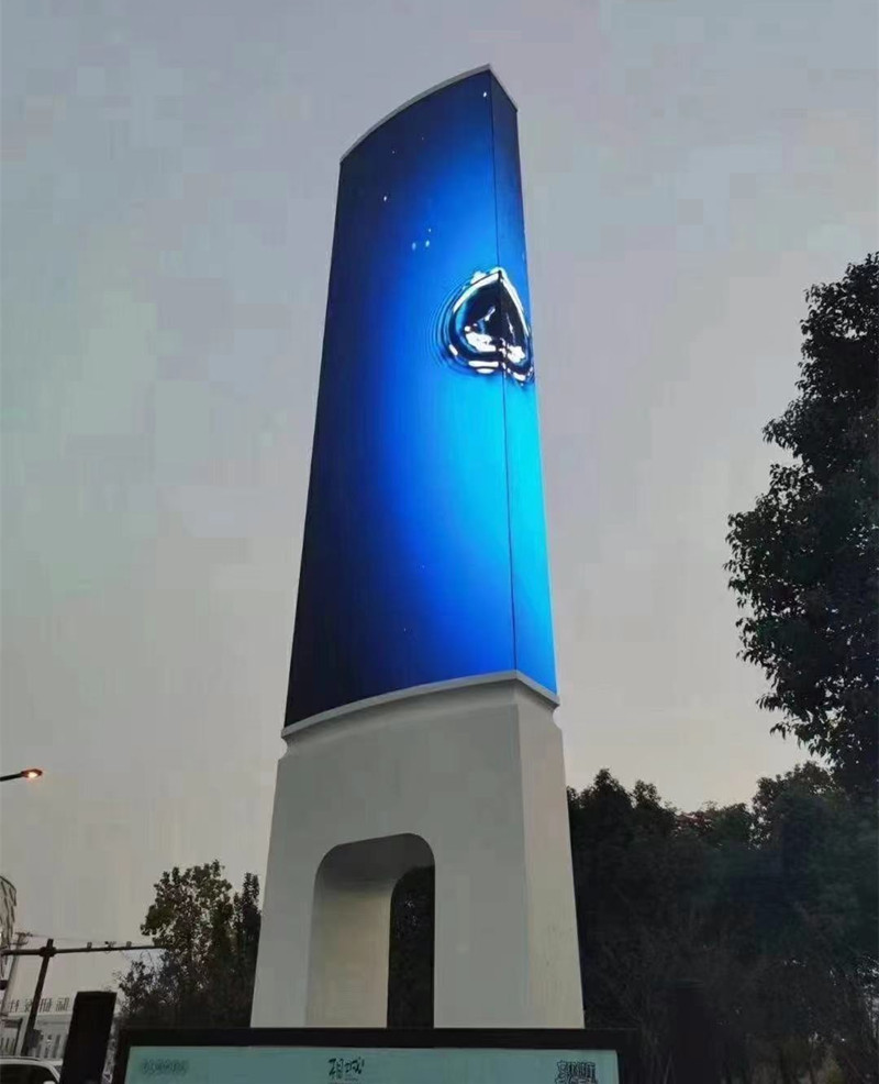 p6全彩led显示屏户外led显示屏室外压铸铝箱体led显示屏源头厂家