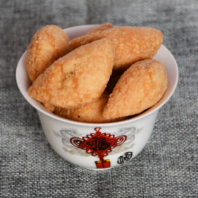 广东客家油角仔春节酥饺花生酥角传统过年送礼年货油炸饺子油脆角