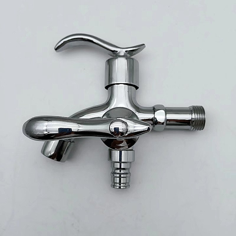 Side Open Dual-Purpose Multi-Functional Quick Opening Faucet One in Two Water Outlet Mop Pool into the Wall Quick Open Multi-Functional Faucet