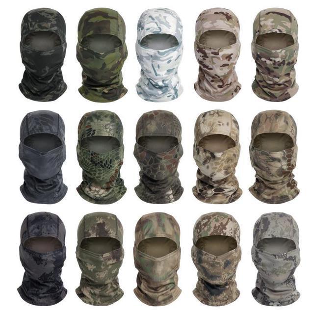 户外防风防晒防沙薄款面罩钓鱼骑行全脸防护速干透气通用头罩套