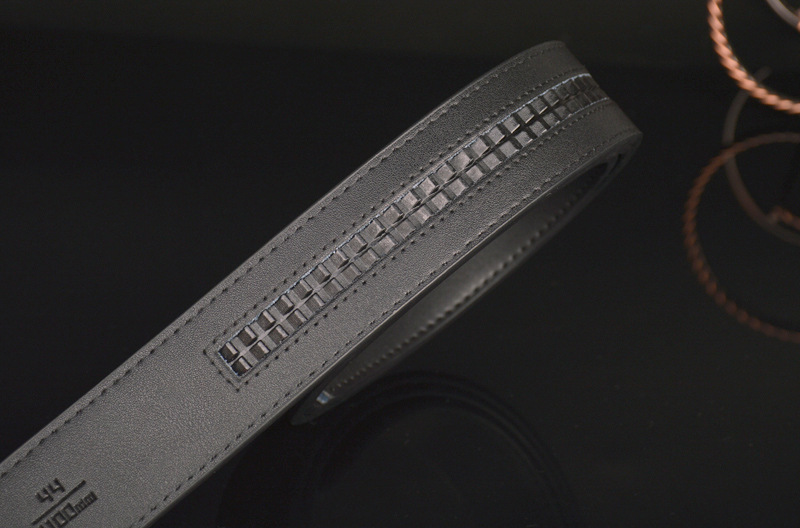 bond宾利世家男士真皮不带头自动扣纯牛皮腰带带身无头带条百搭潮