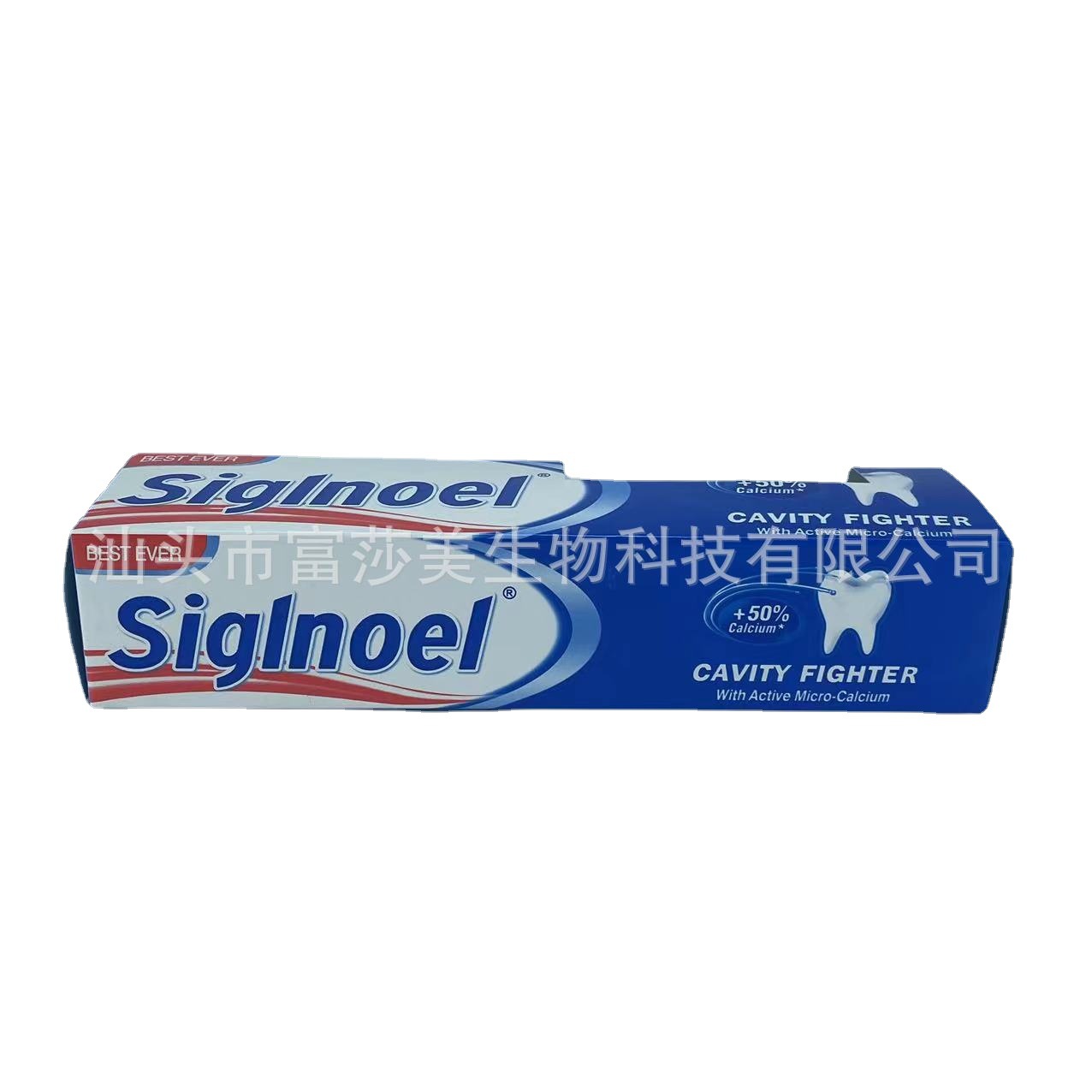 Spot Foreign Trade 100ml with Brush English Middle East Salt White Cleaning Multi-Effect Signoal Toothpaste Toothpaste