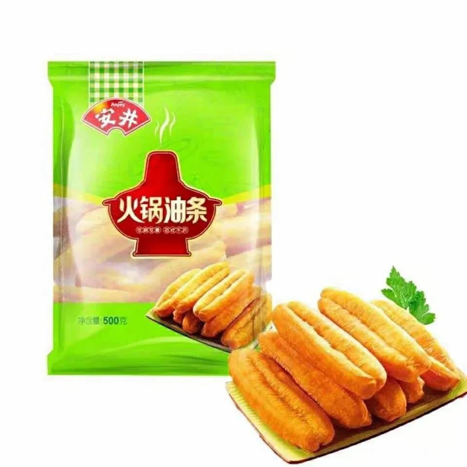安井火锅油条500g/商用批发每袋火锅耐煮麻辣烫关东煮早茶点油条