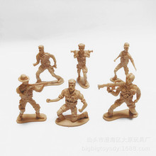 5.2CM多款混装小士兵玩具军事模型玩具扭蛋小玩具食品玩具
