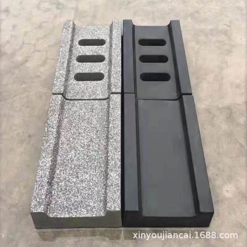 排水沟pc排水槽水泥砖预制混凝土砖芝麻黑l型u型导流槽pc导水槽