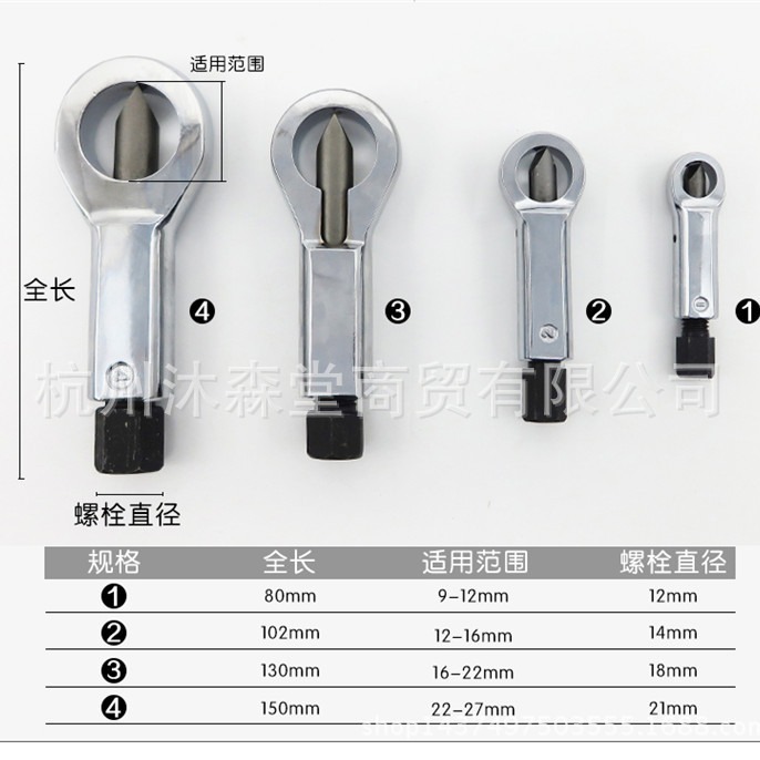 生锈螺母分离器劈开器破帽机 螺母螺帽破切器 切除器螺母破开器