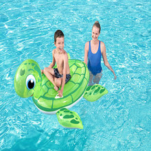 Bestway41041乌龟坐骑 水上充气浮排 动物造型手柄水上坐骑