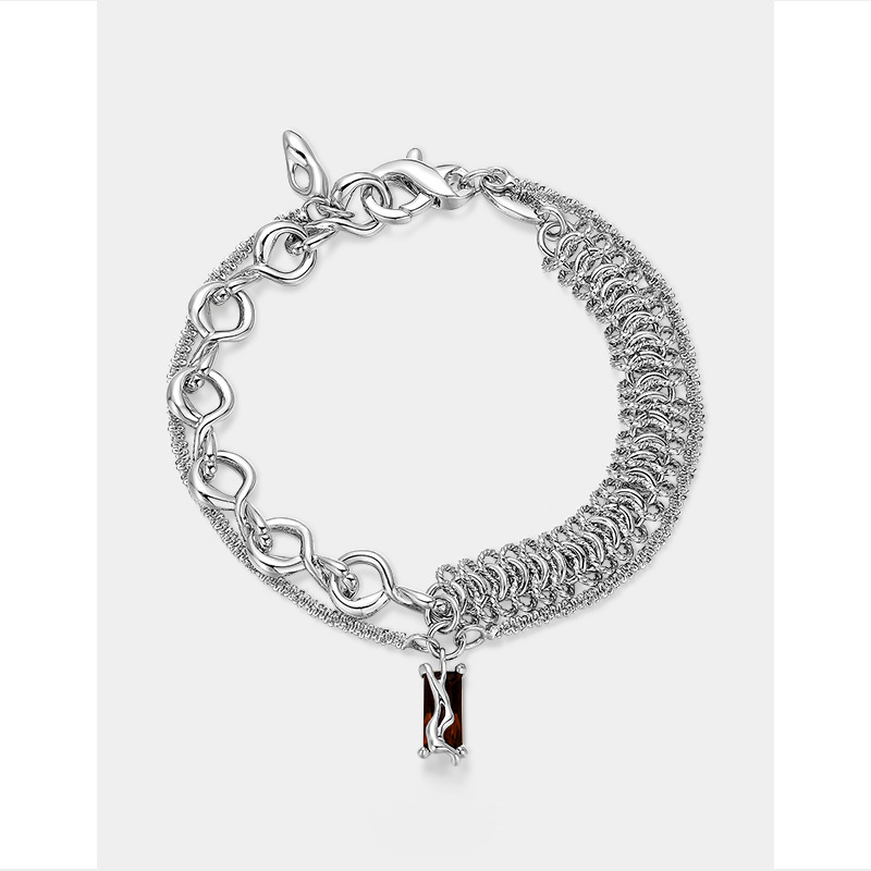 kvk毒液金属风手链男嘻哈ins潮酷配饰欧美朋克装饰