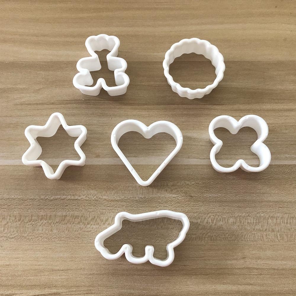 蛋糕烘焙工具饼干切 pp塑料心形动物立体曲奇切模套装 饼干模具