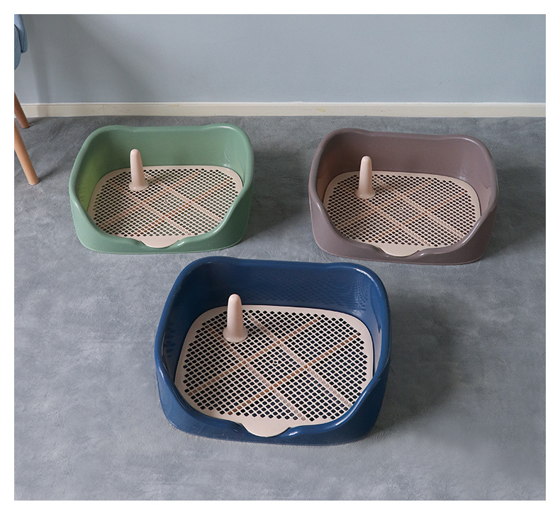 宠物狗狗厕所公狗小狗小型犬尿盆砂盆便便器沙盆大小便可冲水用品