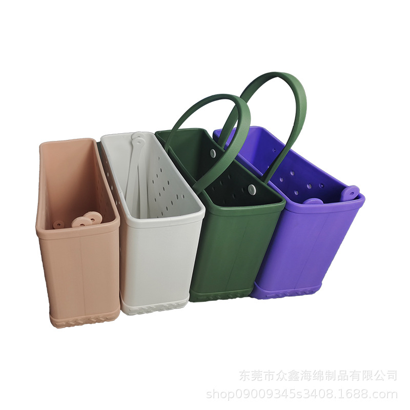 Storage Hole Travel One Shoulder Bag Eva Pet Handbag Swimming Beach Bag New Evaa Basket Luggage Bag