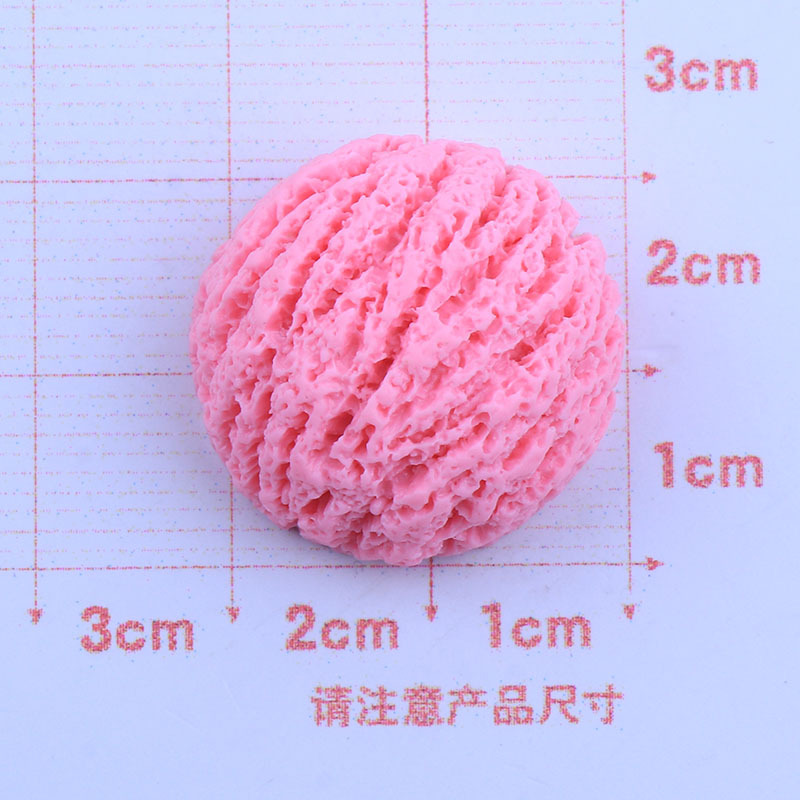 New Macarons Sugar Ball Candy Toy Skates Stickers Cup Sticker DIY Cream Glue Hair Rope Phone Case Resin Accessories Wholesale