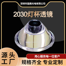 盈鹏光电 厂家供应19.8灯罩 手电筒聚光透镜 射灯透镜