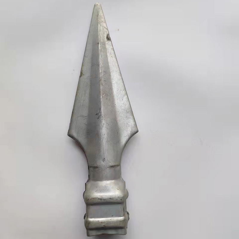 锌钢护栏配件防铝铁艺栅栏配件铸铁枪尖矛头矛尖护栏围栏装饰枪头