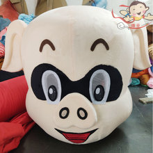 来图定制毛绒玩具头套人偶服定做卡通人偶衣服订制毛绒面具公仔厂