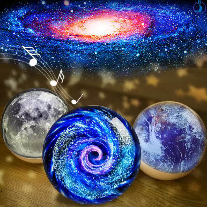 星空灯投影仪卧室房间梦幻浪漫银河旋转星球灯满天星夜空灯小夜灯