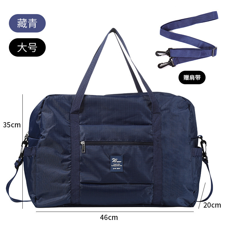 Travel Large Capacity Clothing Bag Luggage Bag Coverable Handle Short Distance Travel Bag Travel Bag Buggy Bag Crossbody Shoulder Portable