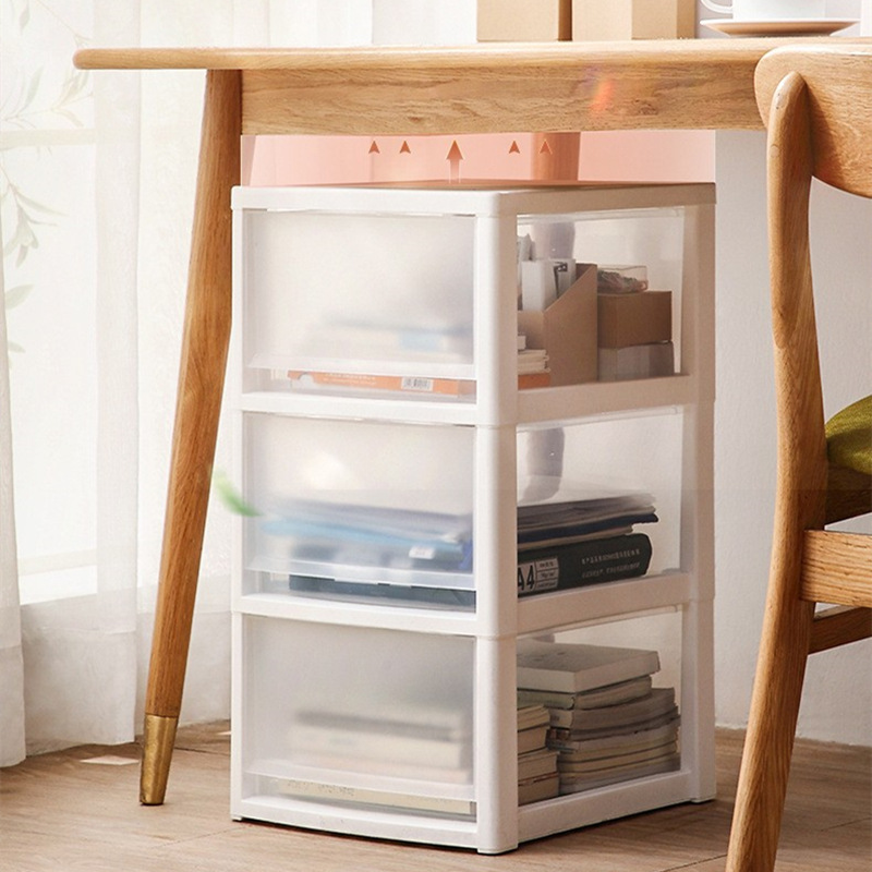 收纳柜子抽屉式收纳柜家用储物柜加厚塑料儿童衣柜收纳宝宝整理柜