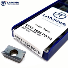lamina数控铣刀片APKT1604PDTR LT30硬质合金PVD涂层新包装