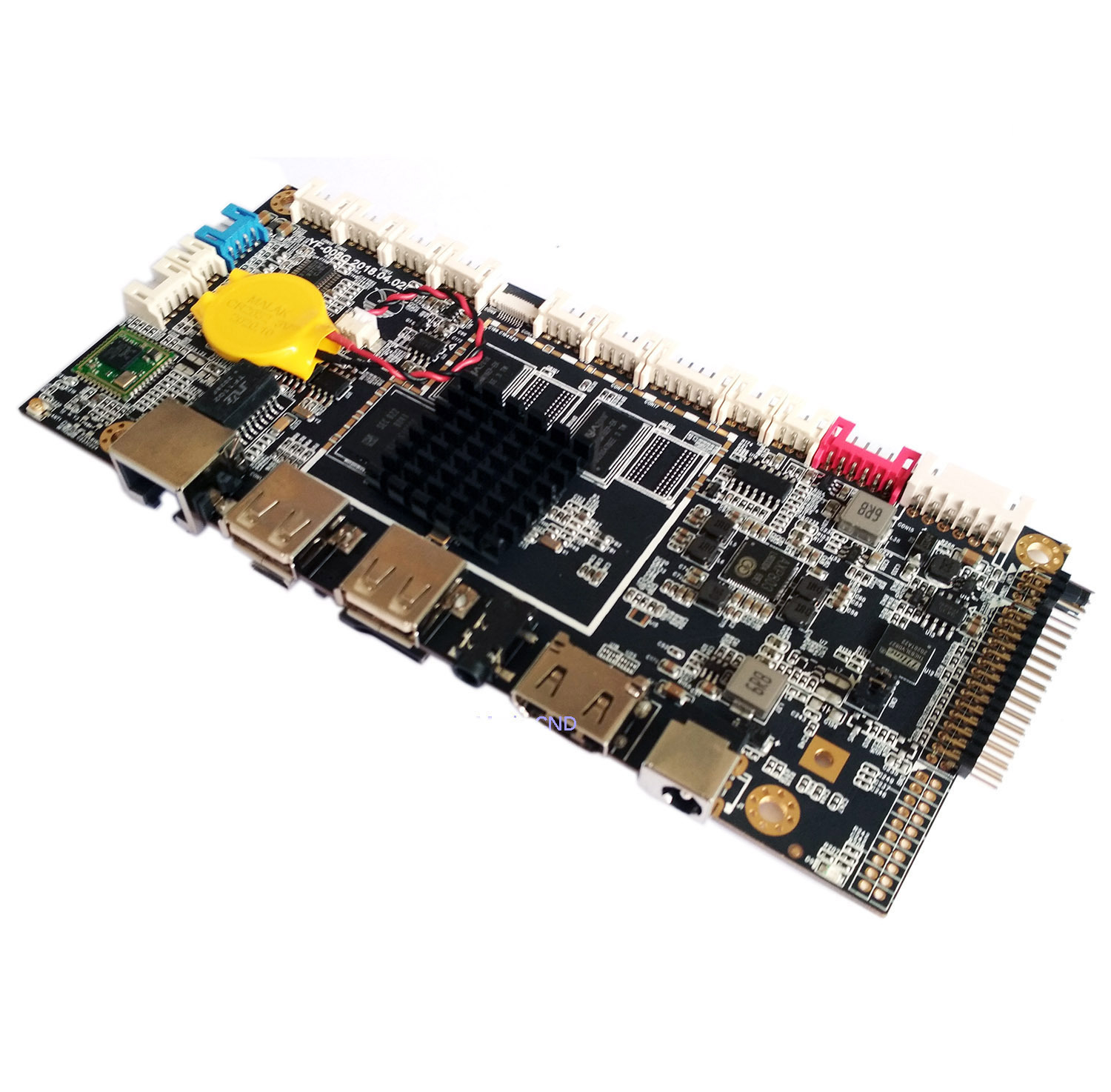 低价全志a64安卓触控一体机广告机双屏异显双屏同显安卓71主板