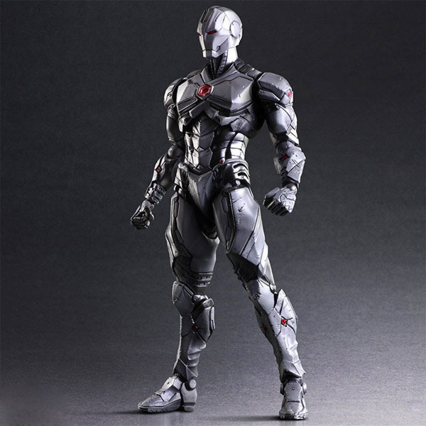 复仇者联盟 play arts改 pa改 钢铁侠 灰色限定版 可动 盒装手办