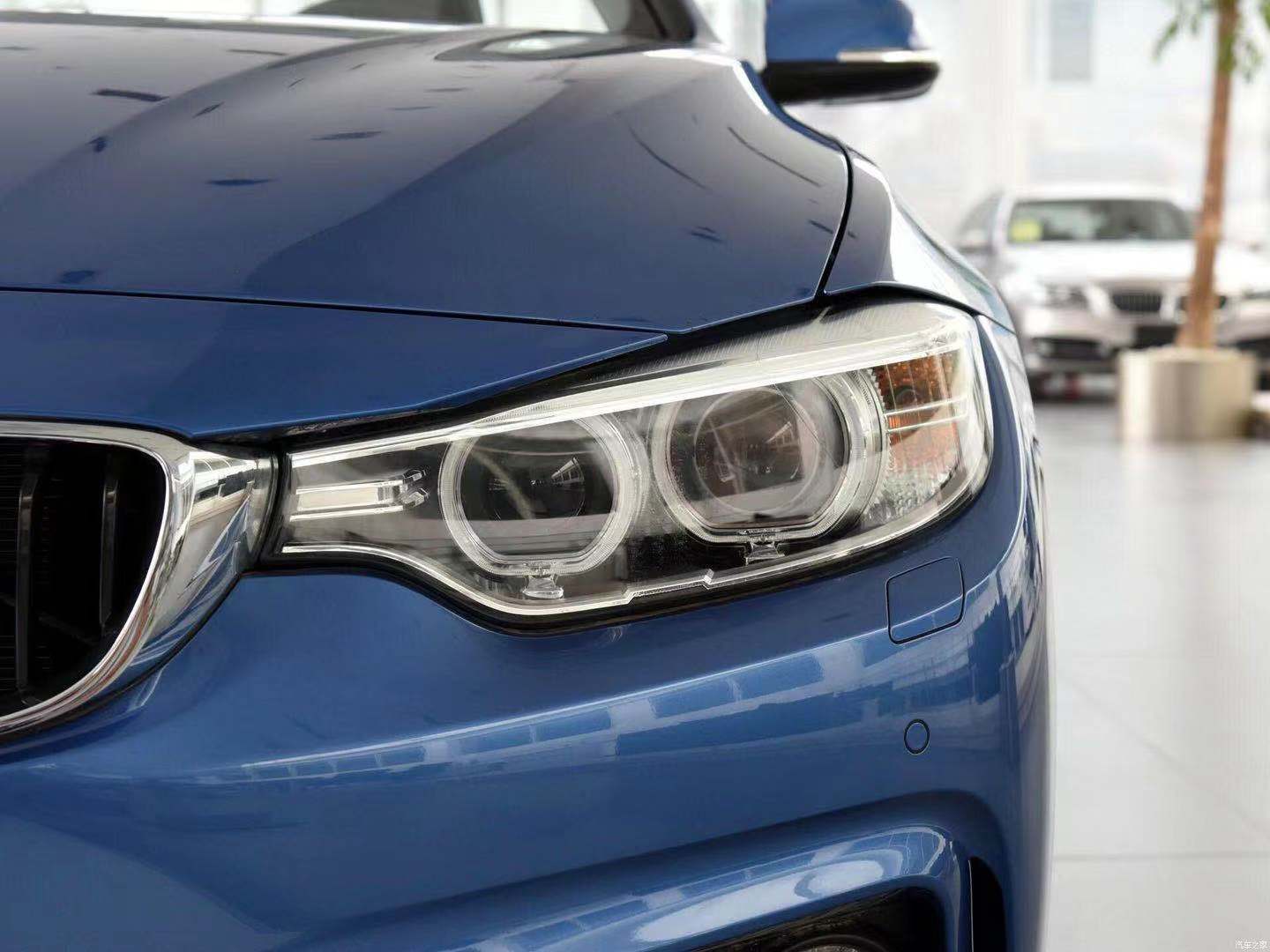 适用于宝马车灯灯罩大灯透明pc罩13-16款4系f32