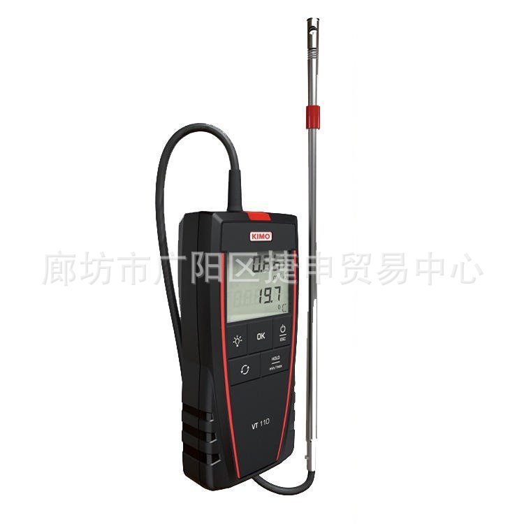 正品法国kimo vt115热线风速仪(探头可伸缩)90度角风速仪-阿里巴巴
