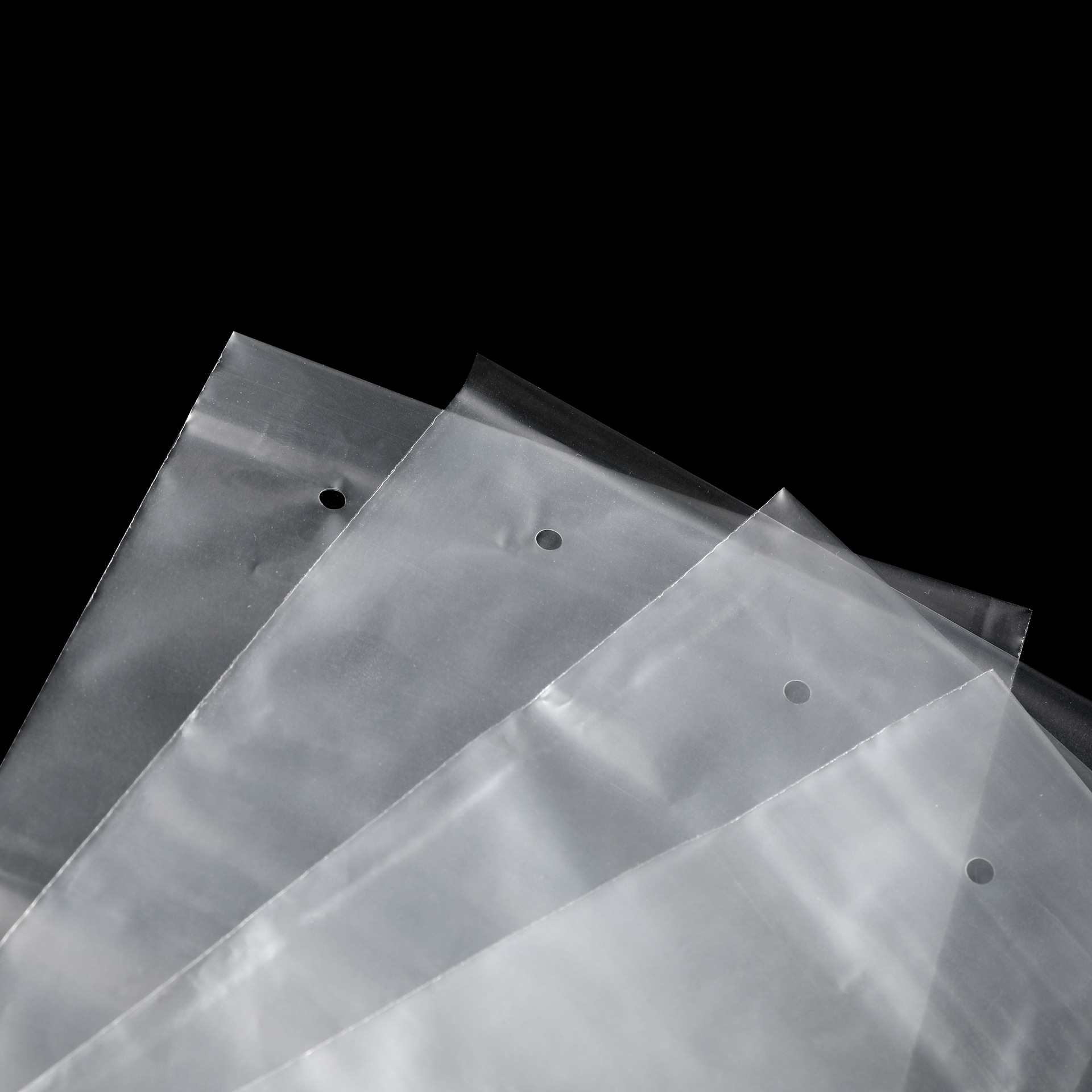 现货批发pe拉链袋内衣内裤服装袋短袖童装塑料袋磨砂 透明拉链袋