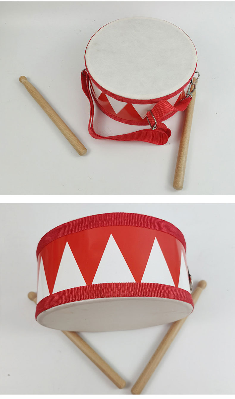 奥尔夫打击乐器手提小鼓玩具鼓小堂鼓儿童早教鼓乐器儿童表演腰鼓