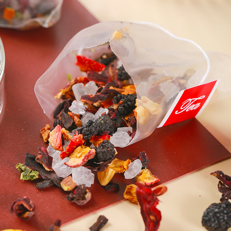 50包酸梅汤原材料包免煮商用饮料果茶乌梅桂花酸梅汤粉茶包原料袋
