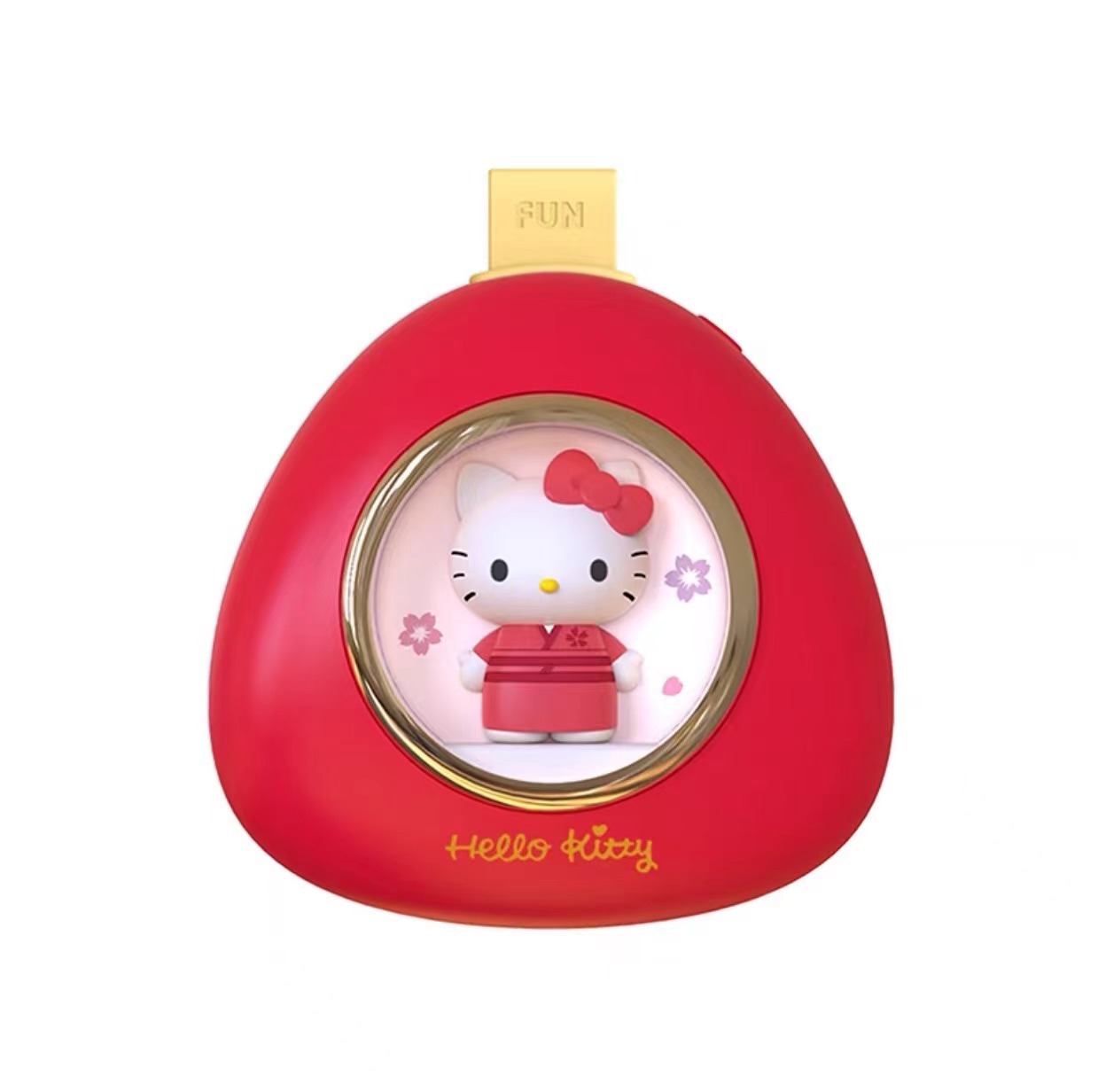 Sanrio Hello Kitty Rice Ball Hand Warmer Power Bank Large Capacity Cute Girl Portable Power Bank