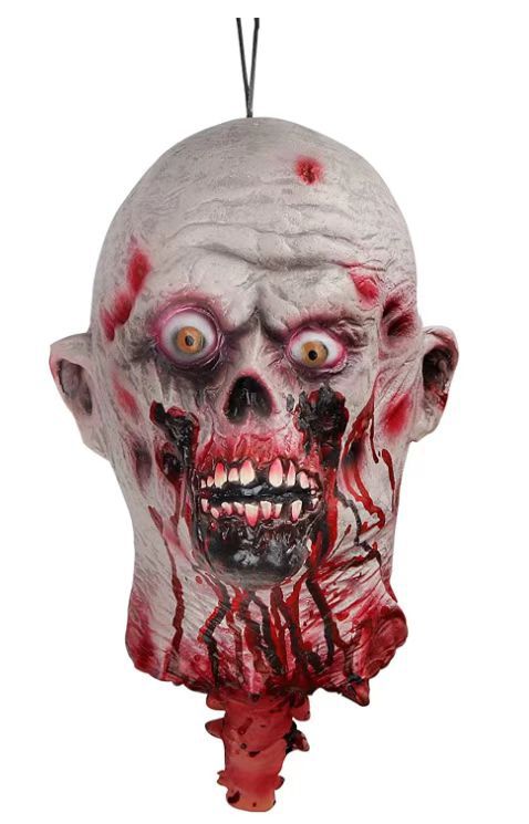 节日趣味乳胶人头挂件