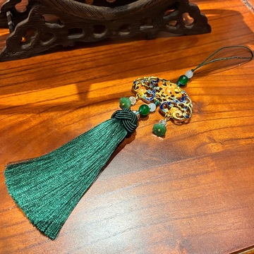 古风流苏穗子景泰蓝富贵花挂件旗袍压襟挂坠包包挂饰品吊坠-阿里巴巴