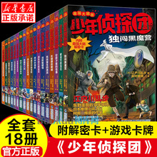 少年侦探团全套18册 江户川乱步破案侦探推理小说8-10-12周岁侦探