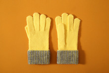 韩版ins风针织纯色手套厂家批发现货分指成人手套现货针织日用手