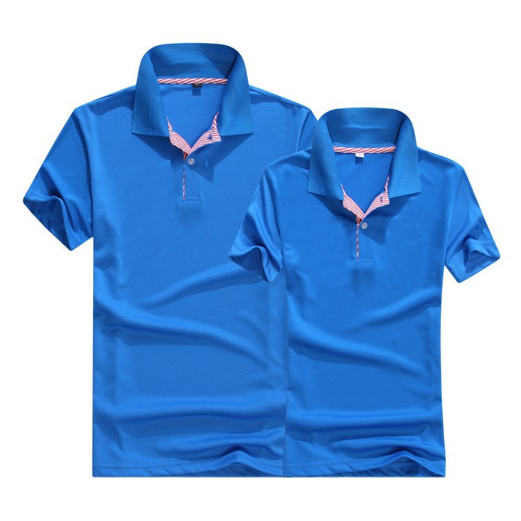 速干翻领短袖t恤工作服男女运动工衣团体广告文化polo衫印字-阿里巴巴