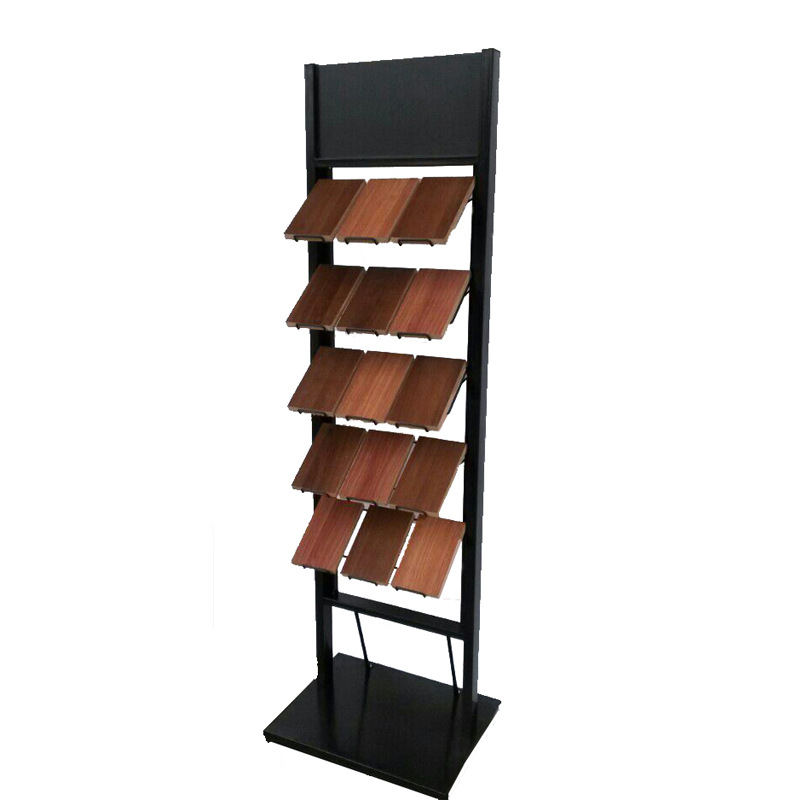 长雅展示供应人造大理石微晶石橱柜台面板展示架展具展览架陈列架