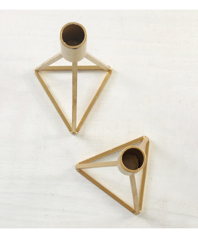 柔软时光厂家定制candle holder蜡烛台摆件 金属蜡烛架单头烛台