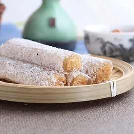广东潮汕特产椰丝糖卷 芝麻糖卷 网红零食椰丝鸭脖糖零食小吃美食