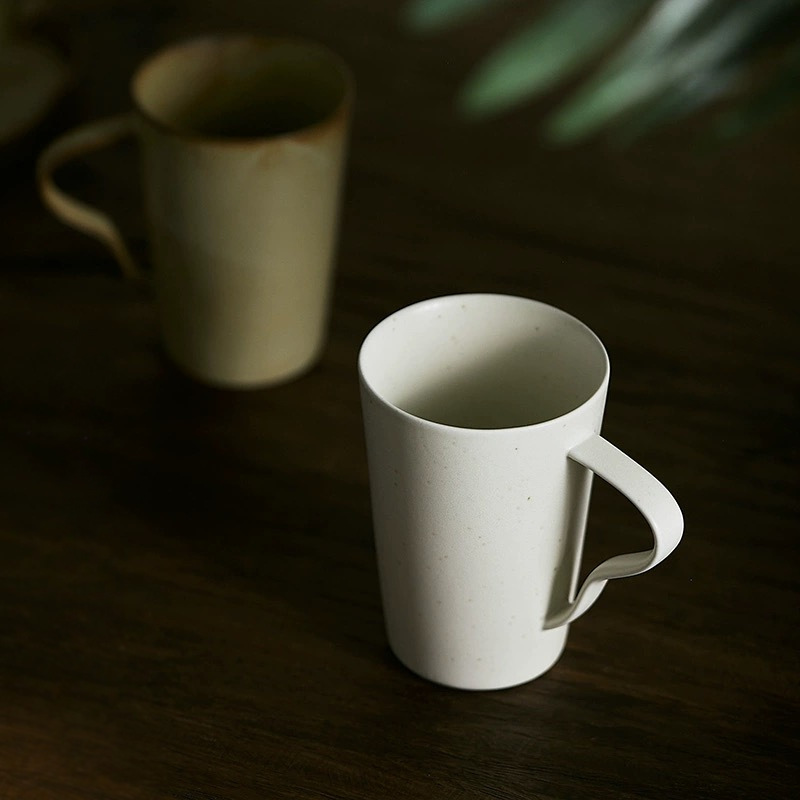 以山河云朵水杯陶瓷创意杯子居家自用送礼窑变高颜值马克杯批发