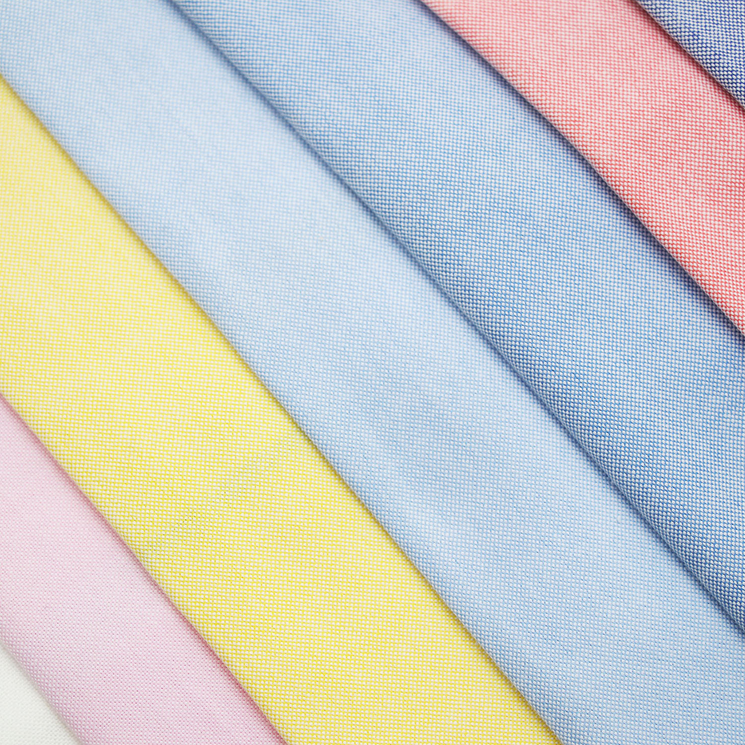 现货纯棉布料布匹批发100%全棉牛津纺珠地面料运动服梭织布料