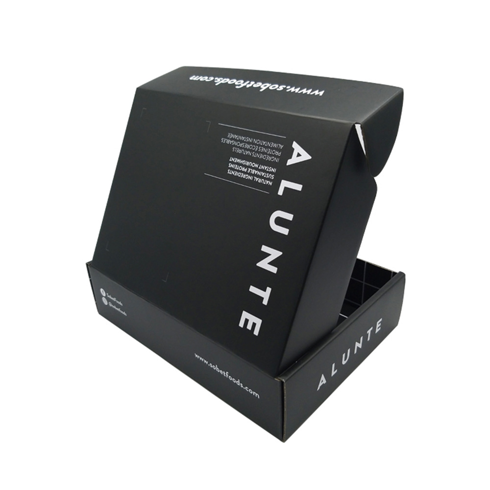 厂家定制彩色飞机盒纸箱盒黑色jk快递内衣服装牛皮纸瓦楞盒包装盒