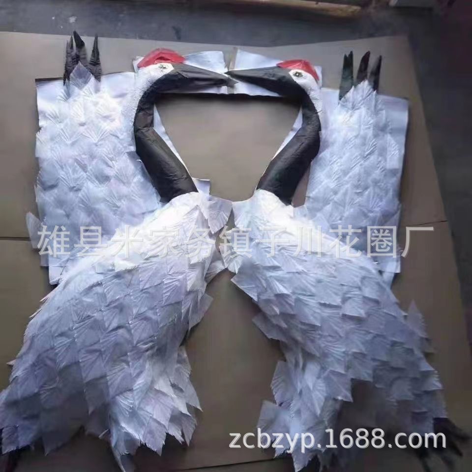 殡葬用品天堂用品周年祭祀用品大纸仙鹤白事专用