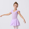 Cross border Specifically for Dance costume girl Short sleeved Uniforms dance wholesale level examination Ballet dance clothing