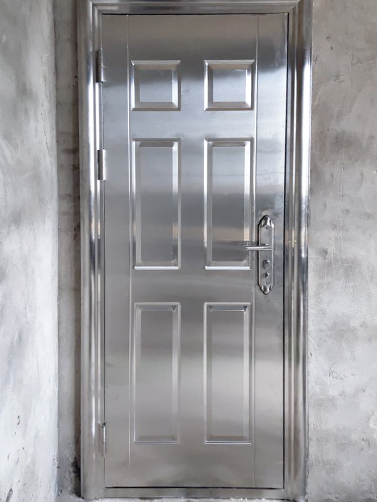 不锈钢门单门304防盗门家用阳台门农村入户门进户大门防晒