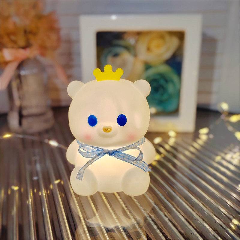 Night Market Stall Luminous Toys Wholesale Cartoon Led Small Night Lamp Creative Ornaments Hand Gift Children's Birthday Gifts