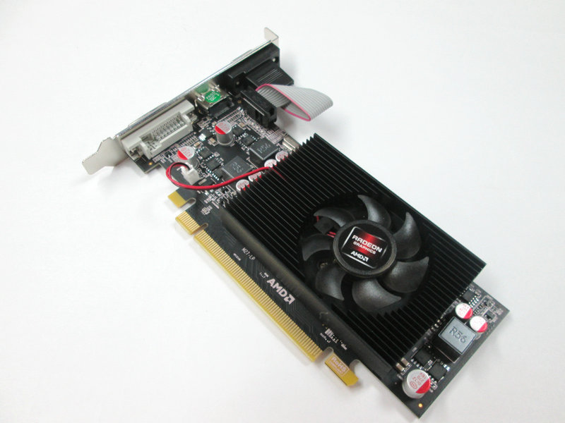 全新r7 240 2g半高刀卡小机箱一体机高清独立游戏电脑显卡4k双屏