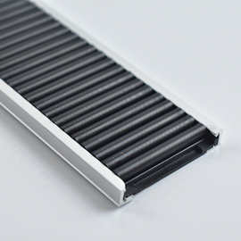 第三代铝合金迷你流利滑轮  超薄铝合金钣金流利条滑轨