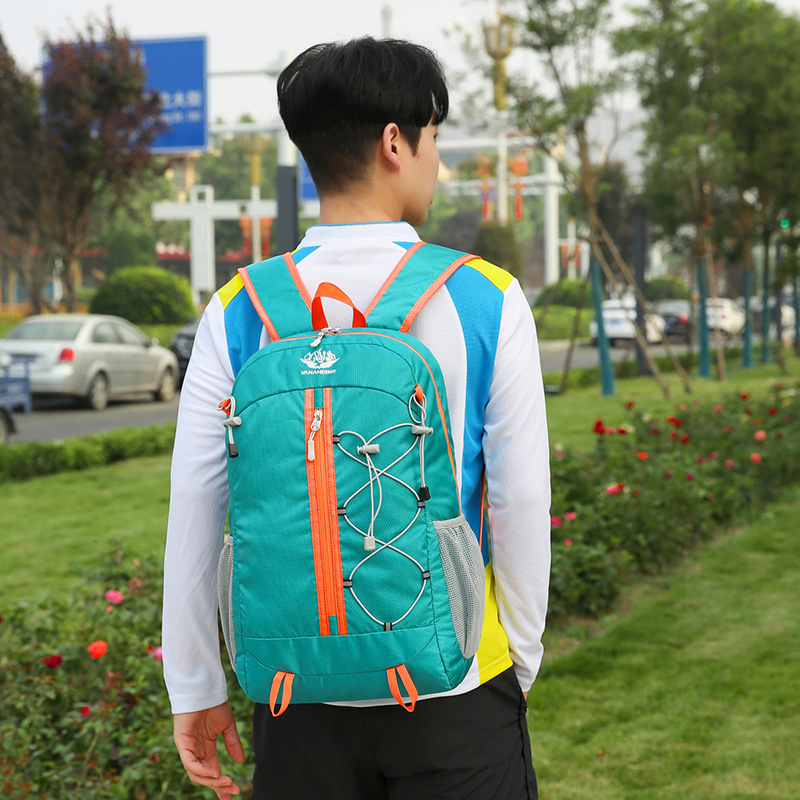 Outdoor Backpack Cross-Border Portable Foldable Portable Unisex Backpack Sports Large Capacity Travel Hiking Backpack