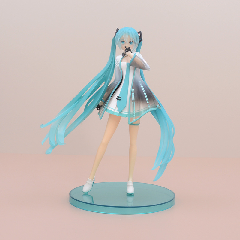 miku 初音未来 演唱初音 造型 美少女二次元摆件模型动漫盒装手办